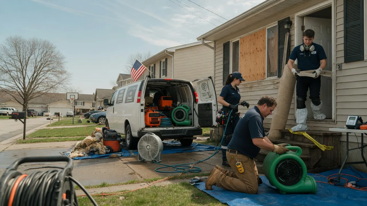 Water Damage Restoration in Breaks, VA near me